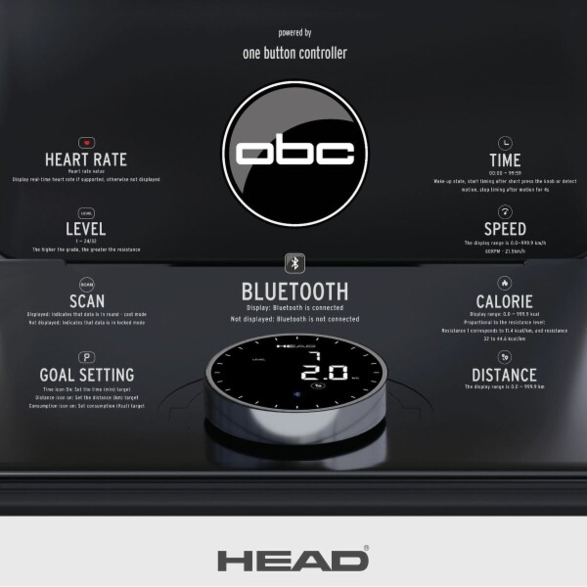 Bicicleta Estática Head Indoor - 5