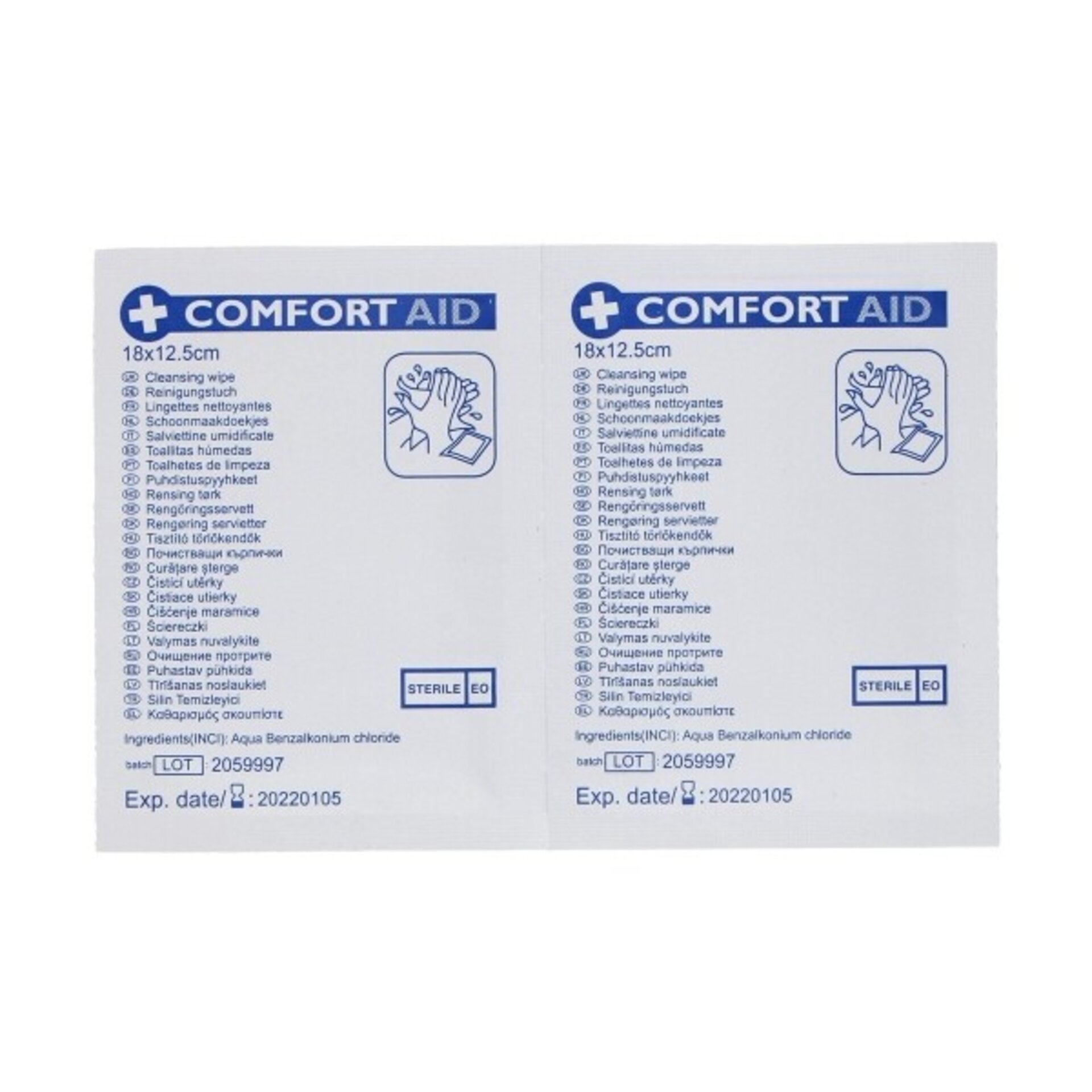 Kit de primeros auxilios Comfort Aid 41 Piezas (25 x 17 x 7,5 cm) - 7