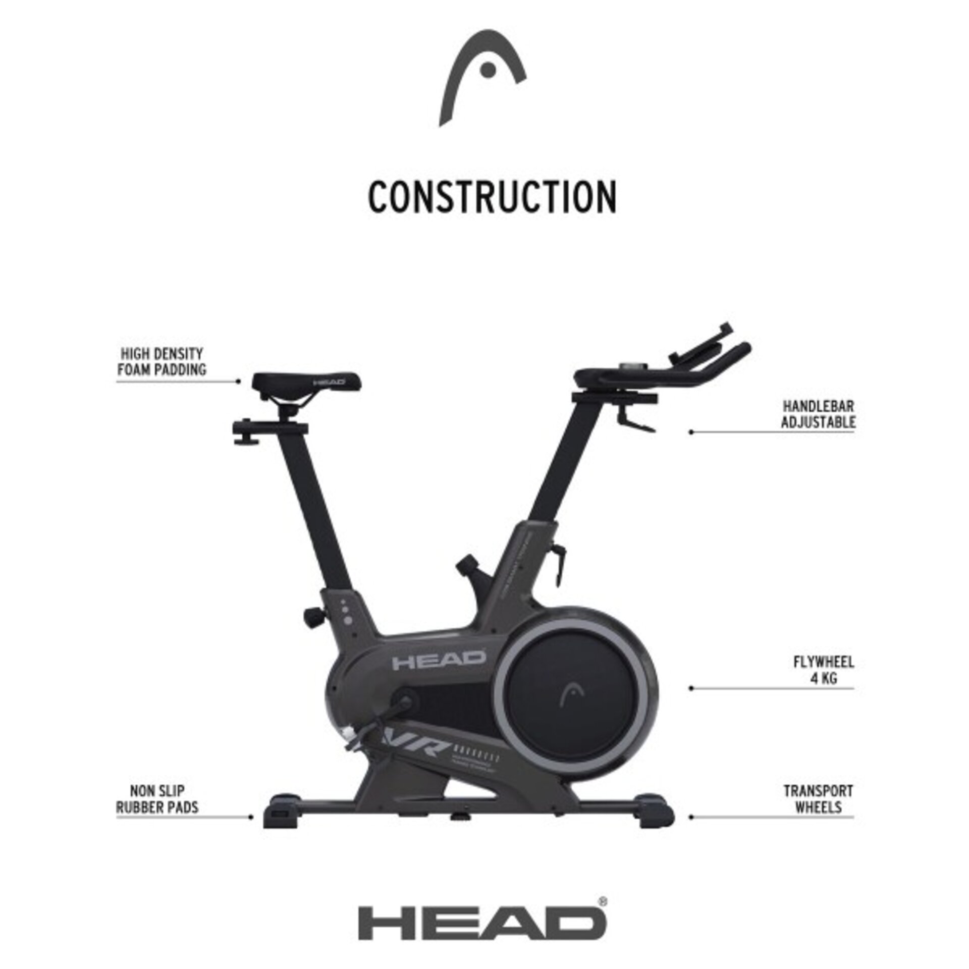Bicicleta Estática Head Indoor - 7