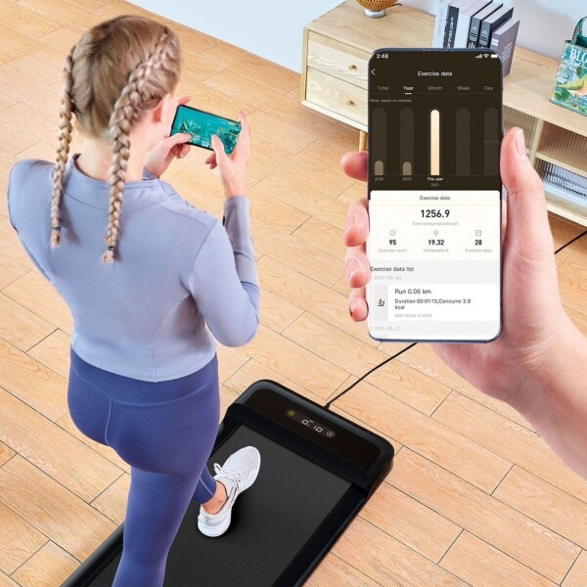 Cinta de Caminar/Correr Xiaomi Kingsmith WalkingPad C2 - 6