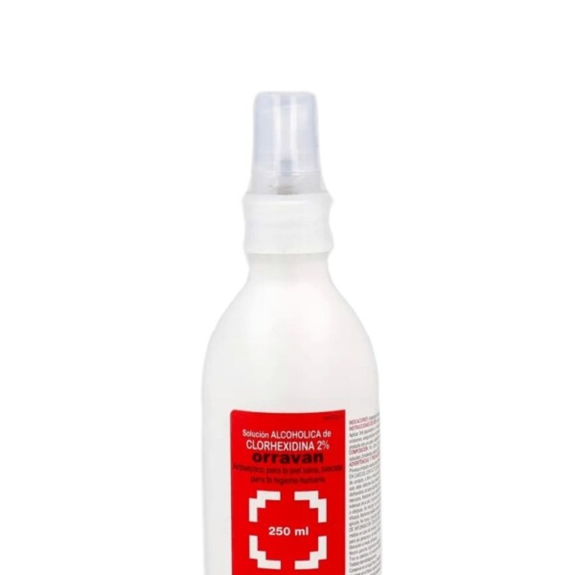 Spray Desinfectante Orravan CLORHEXIDINA 2% 250 ml Antiséptico Clorhexidina - 2
