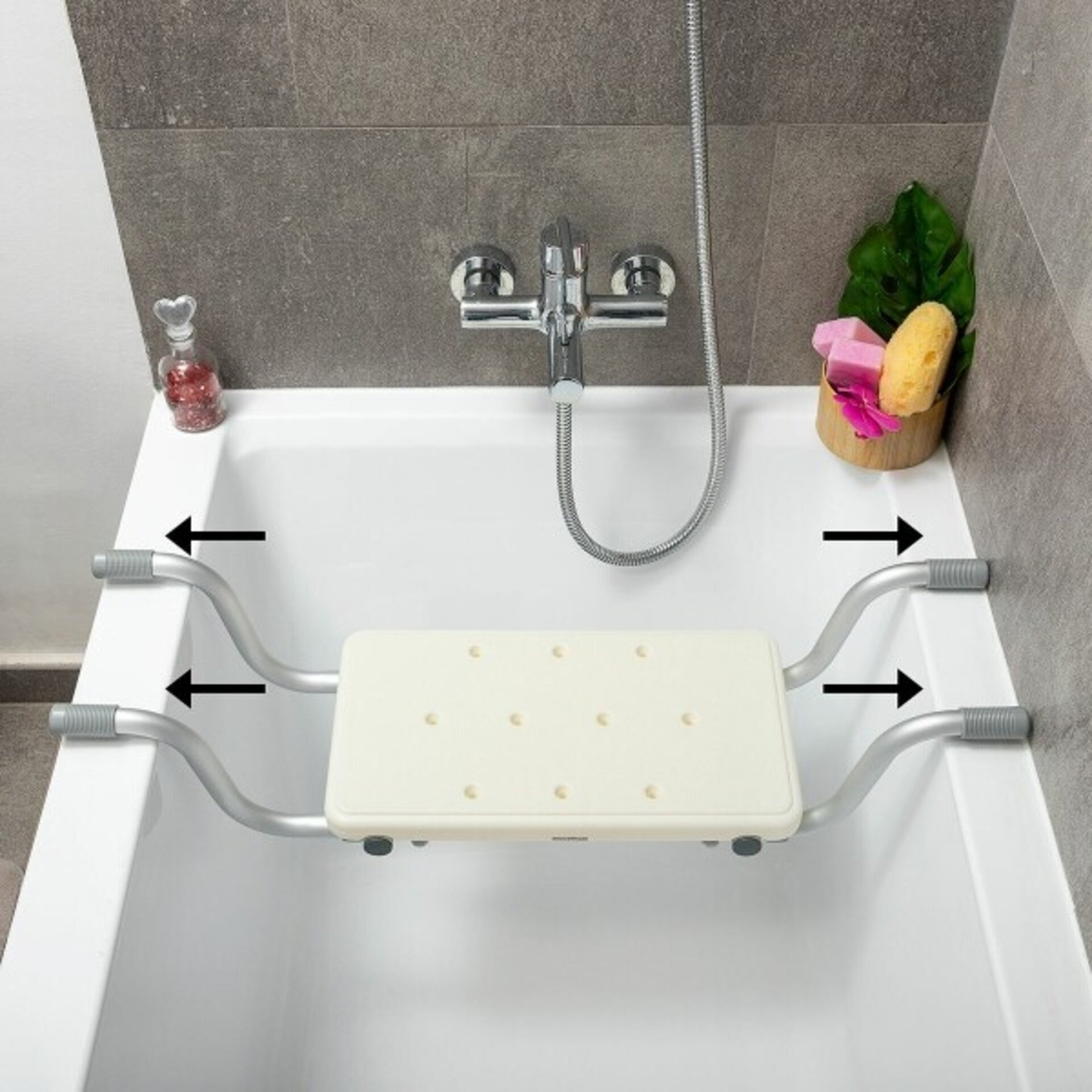 Asiento para Bañera Antideslizante 2 en 1 Seburett InnovaGoods - 7